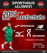 Sport Ullmann Laufschuhe Rabatt 20 Prozent