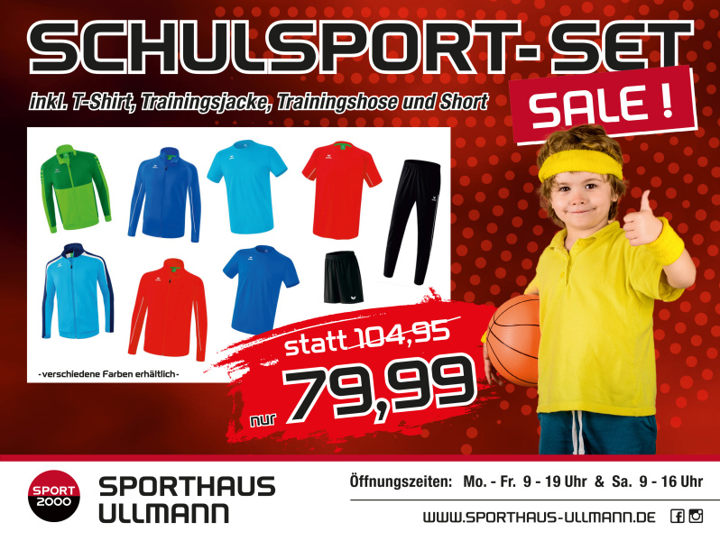 Schulsport-SET  Sale