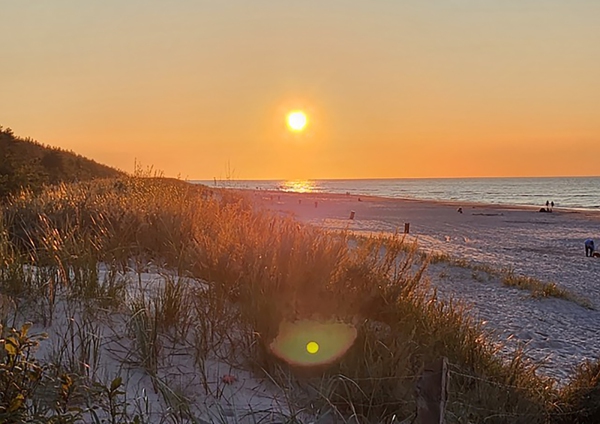 030 Wundervoller Sonnenuntergang Ostsee